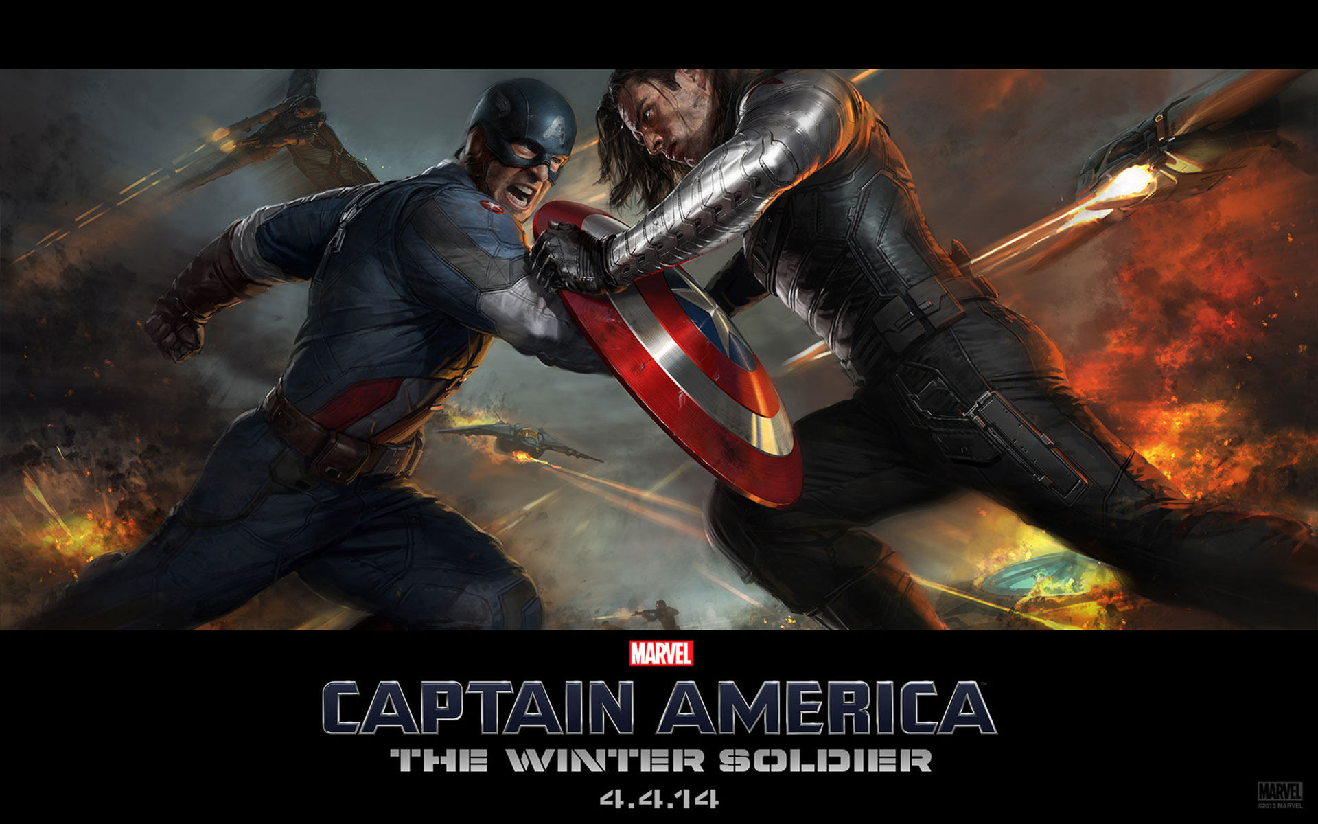 Captain America The Winter Soldier Villain Desktop Background
