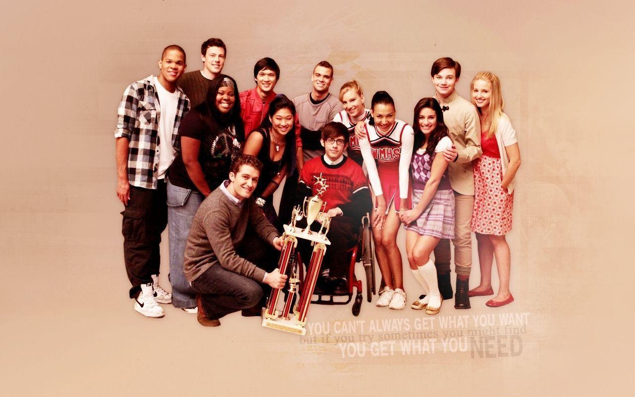 Glee Series Wallpaper  Coliseu Geek