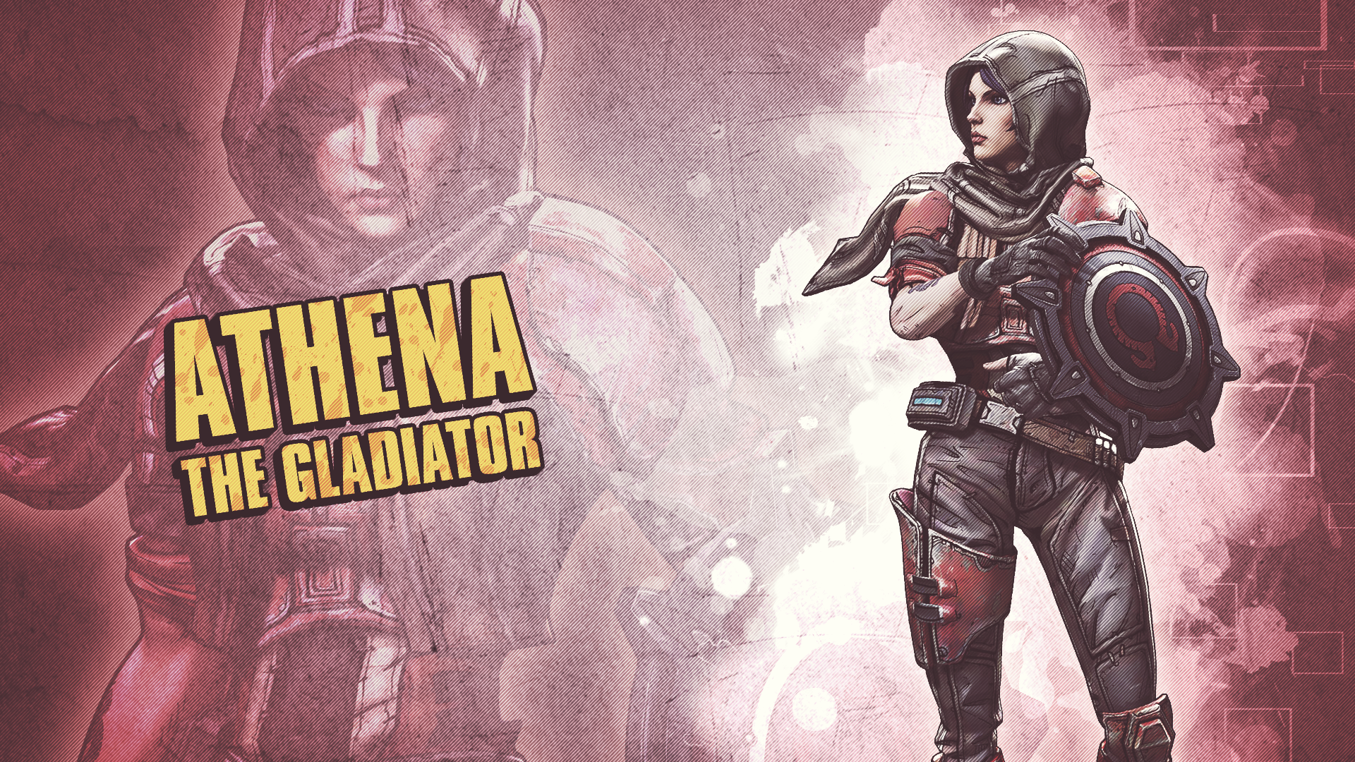 Athena The Gladiator   Borderlands The Pre Sequel by MoonScarf7 on