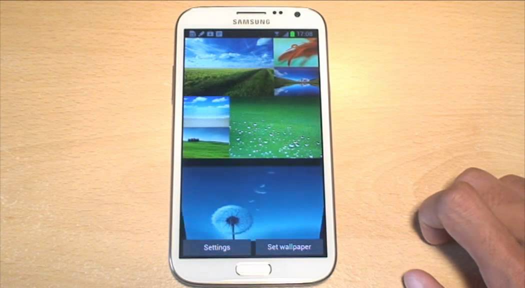 Samsung Galaxy Note Live Wallpaper Gt N7100