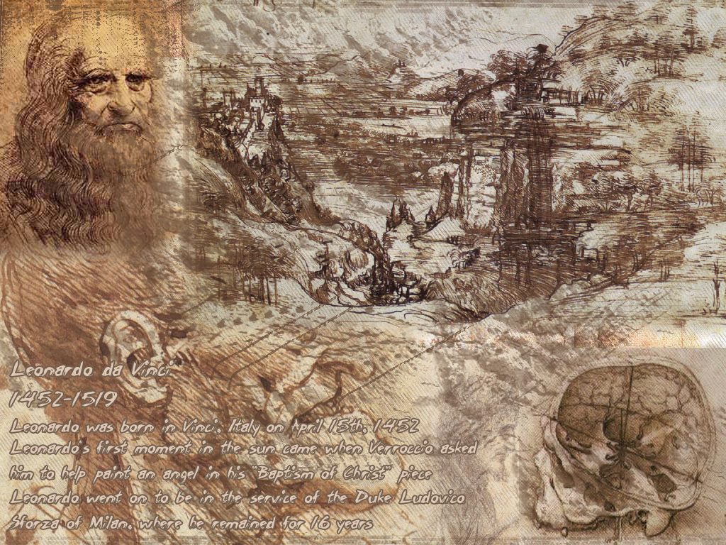 Leonardo Da Vinci Wallpaper By Musoka Kun