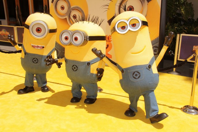 The Original Minions From Movie Despicable Me Image