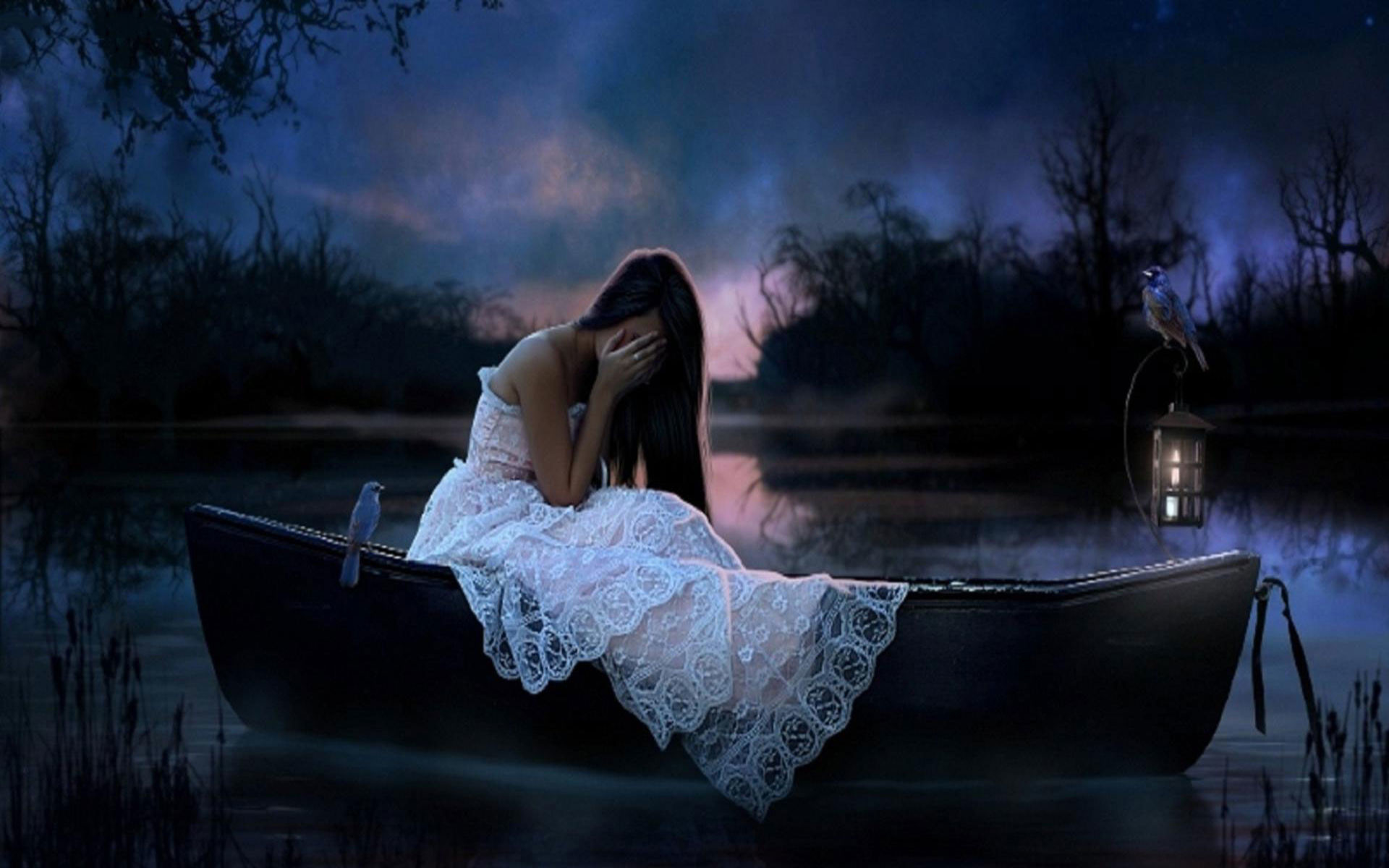 Sad Alone Wallpaper HD