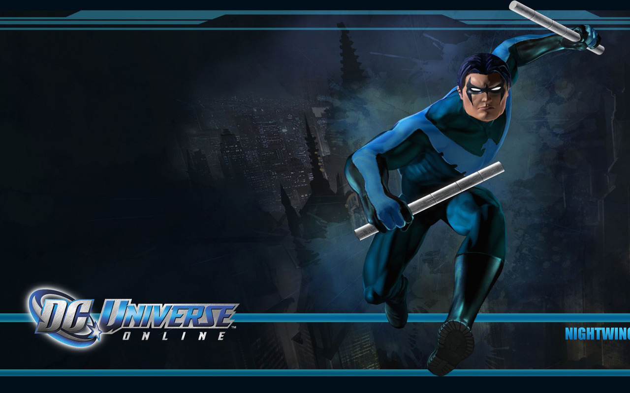 Nightwing Dc Universe Online Wallpaper
