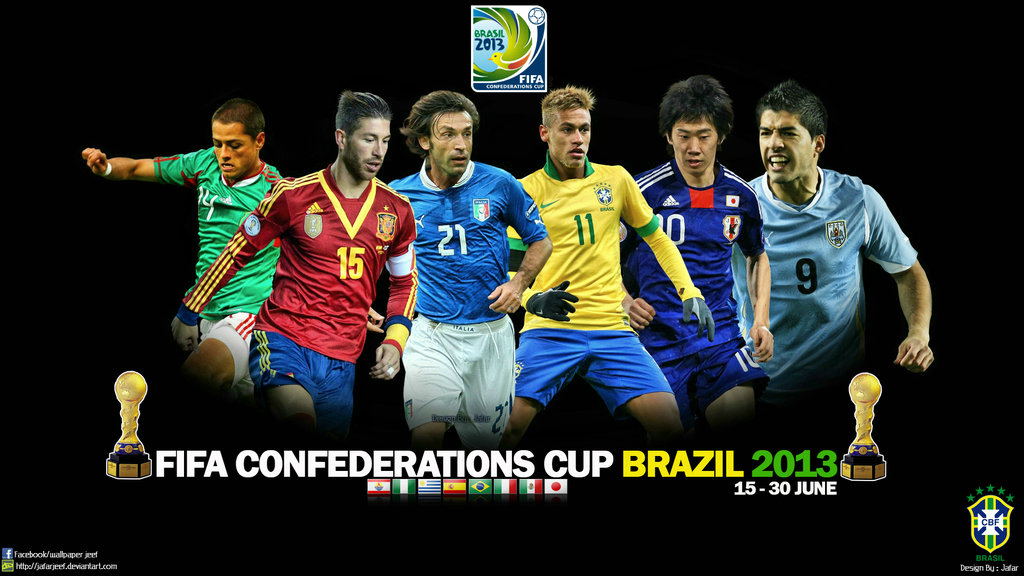 Fifa Confederations Cup Brazil By Jafarjeef
