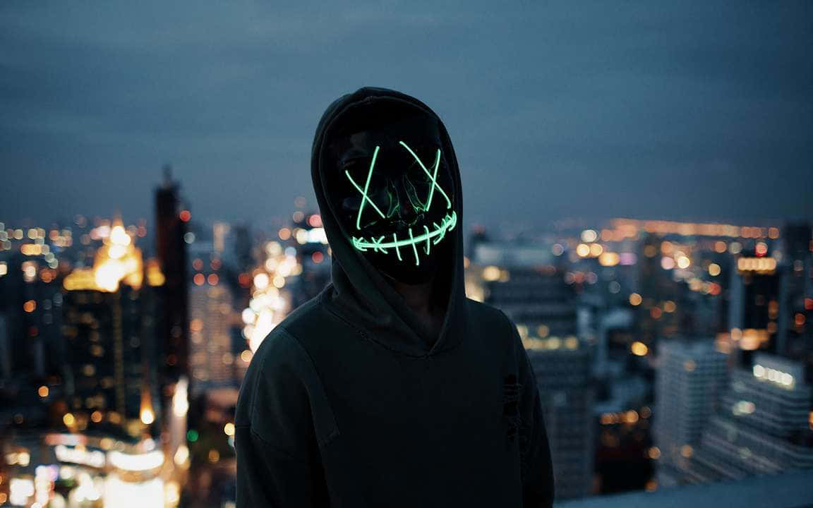 4k Mask Wallpaper