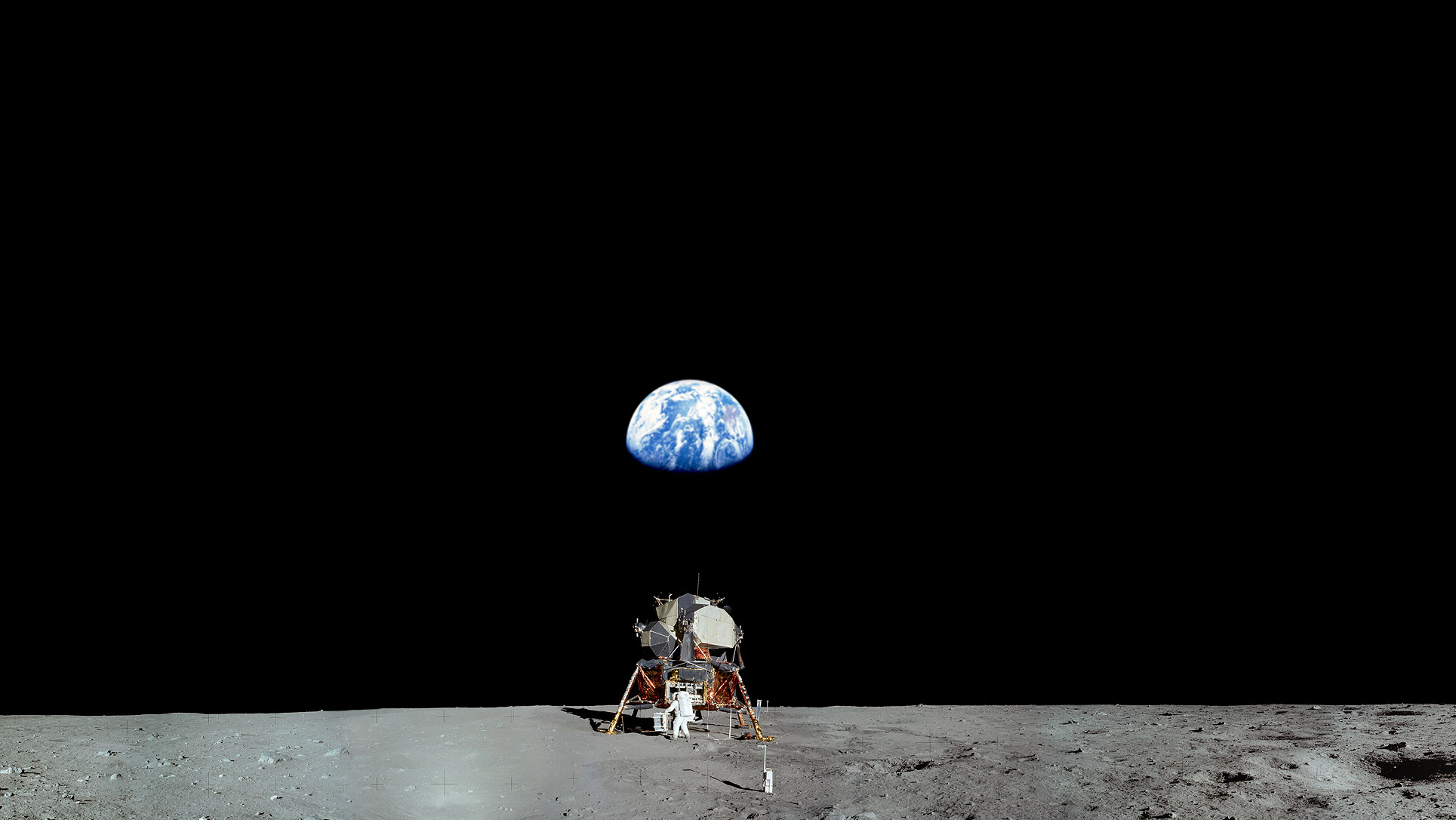 Earth Black Moon Landing Astronaut Pla Space Nasa Plas