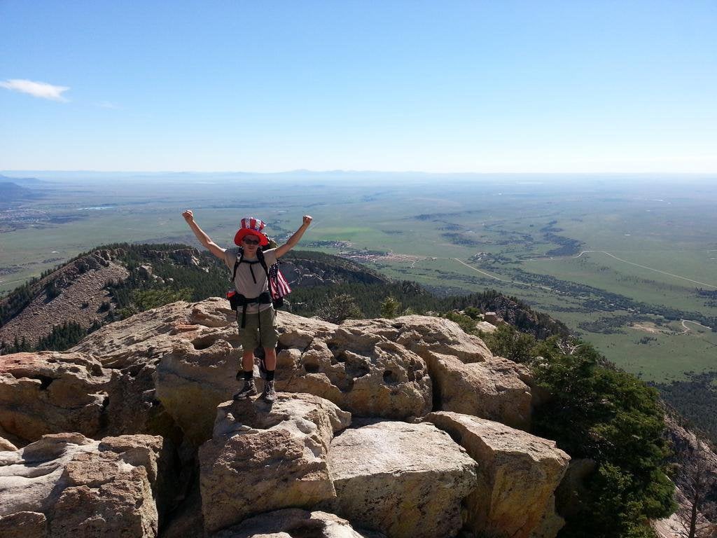 My Younger Brother Went On A Backpacking Trip To New Mexico This