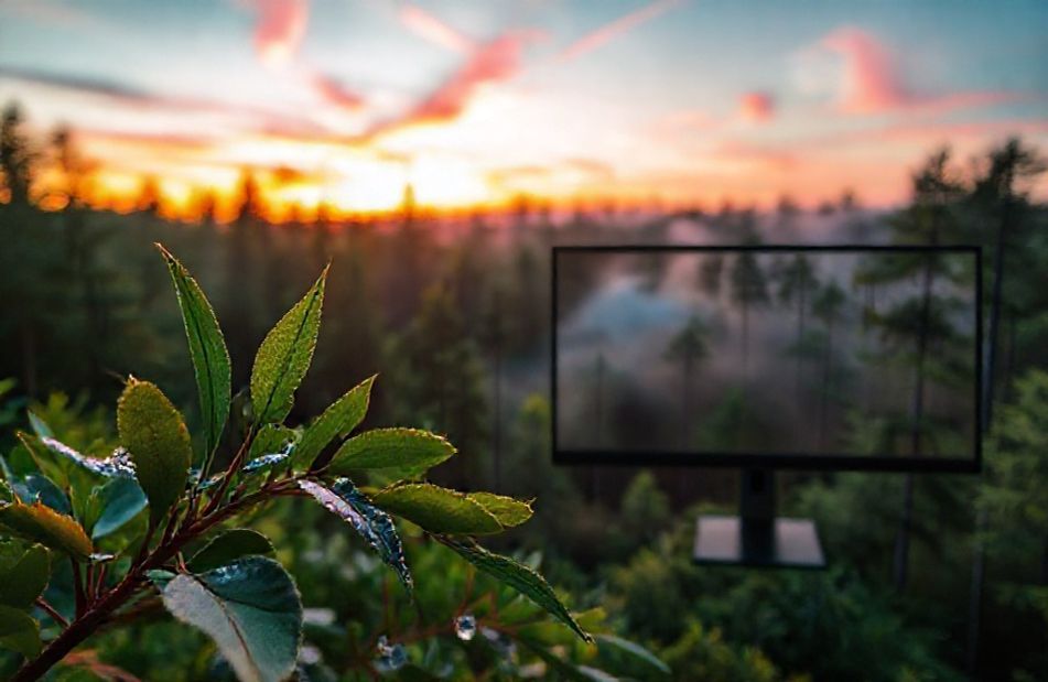 Dual Monitor Nature Wallpaper