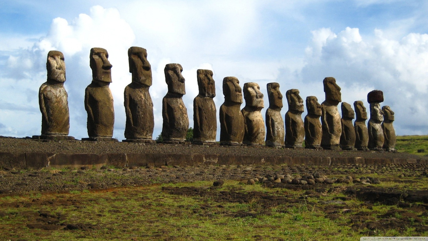 Easter Island Statues 4k HD Desktop Wallpaper For Ultra