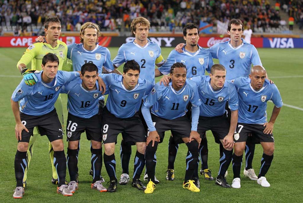 Uruguay Team Pre Fifa World Cup