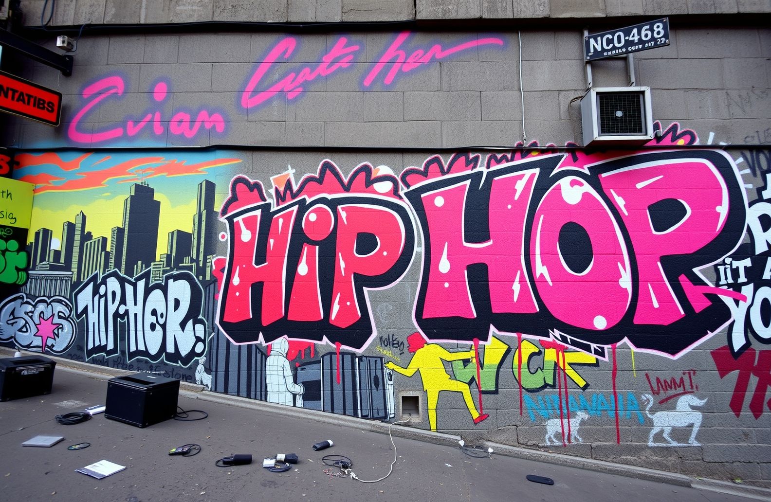 Hip Hop Graffiti Wallpaper