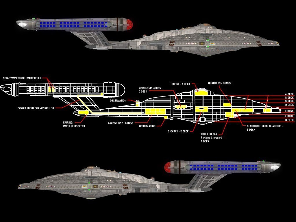 Trek Screen Savers Star Enterprise Nx Starship Schematics