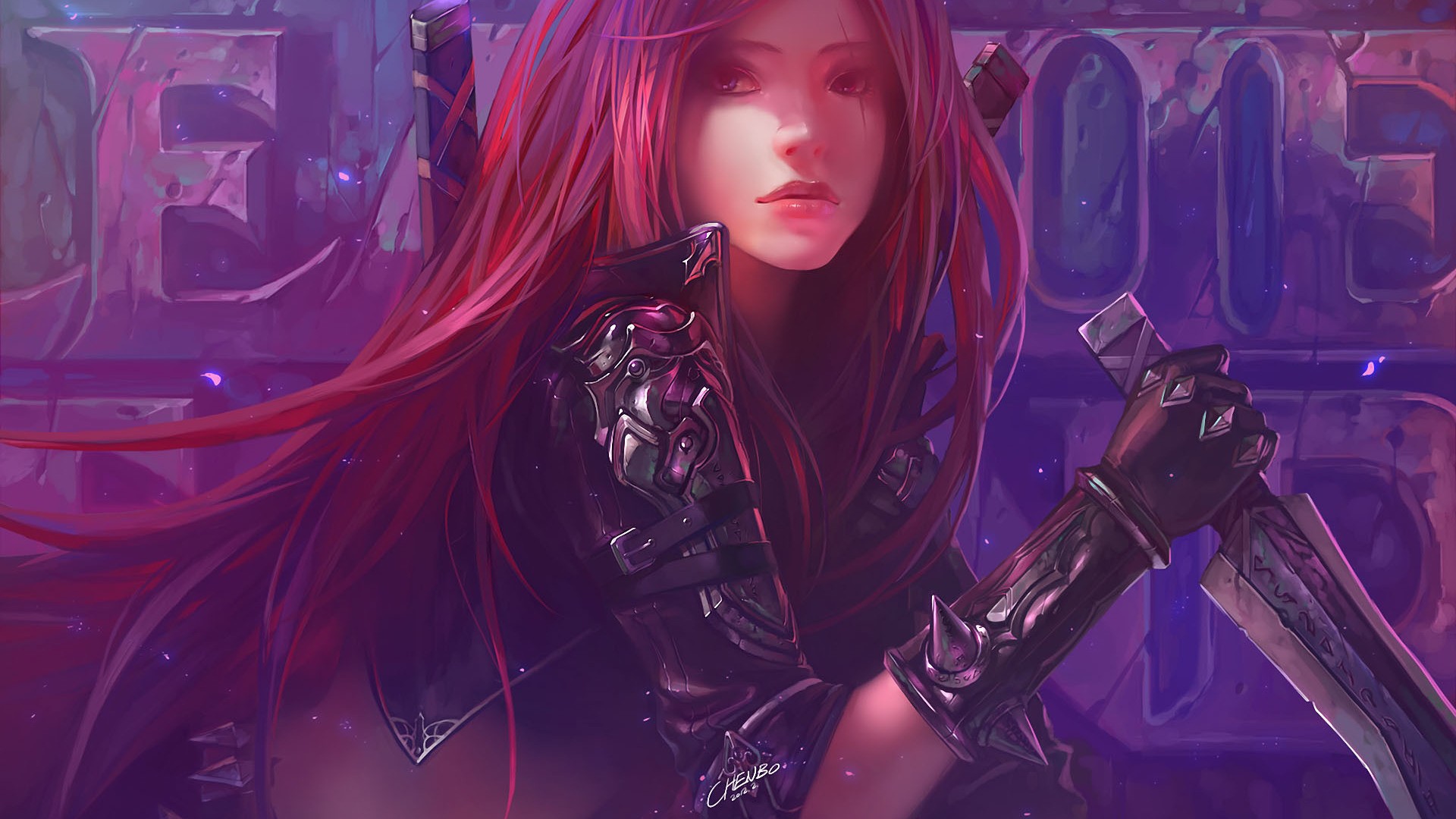 Katarina Wallpaper By Chenbowow League Of Legends