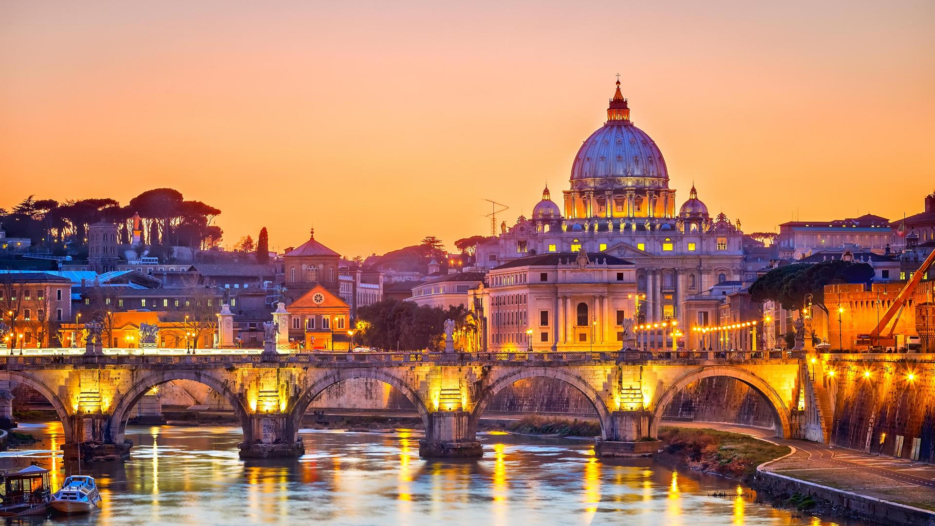 Rome Wallpaper Top Background