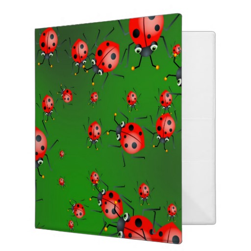 Ladybug Wallpaper Binder