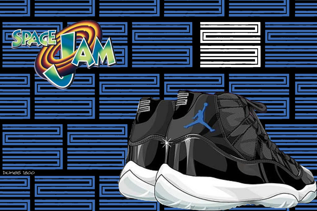 49 Jordan 11 Space Jam Wallpaper  WallpaperSafari