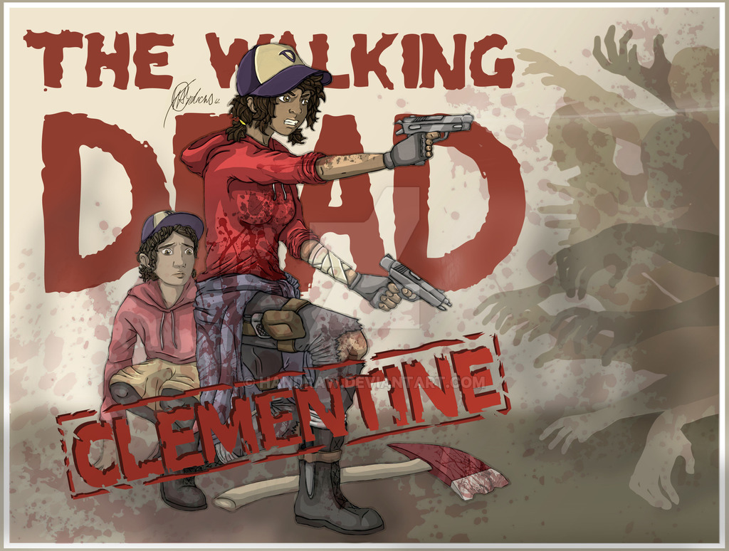 Clementine The Walking Dead All Grown Up By Handraw On