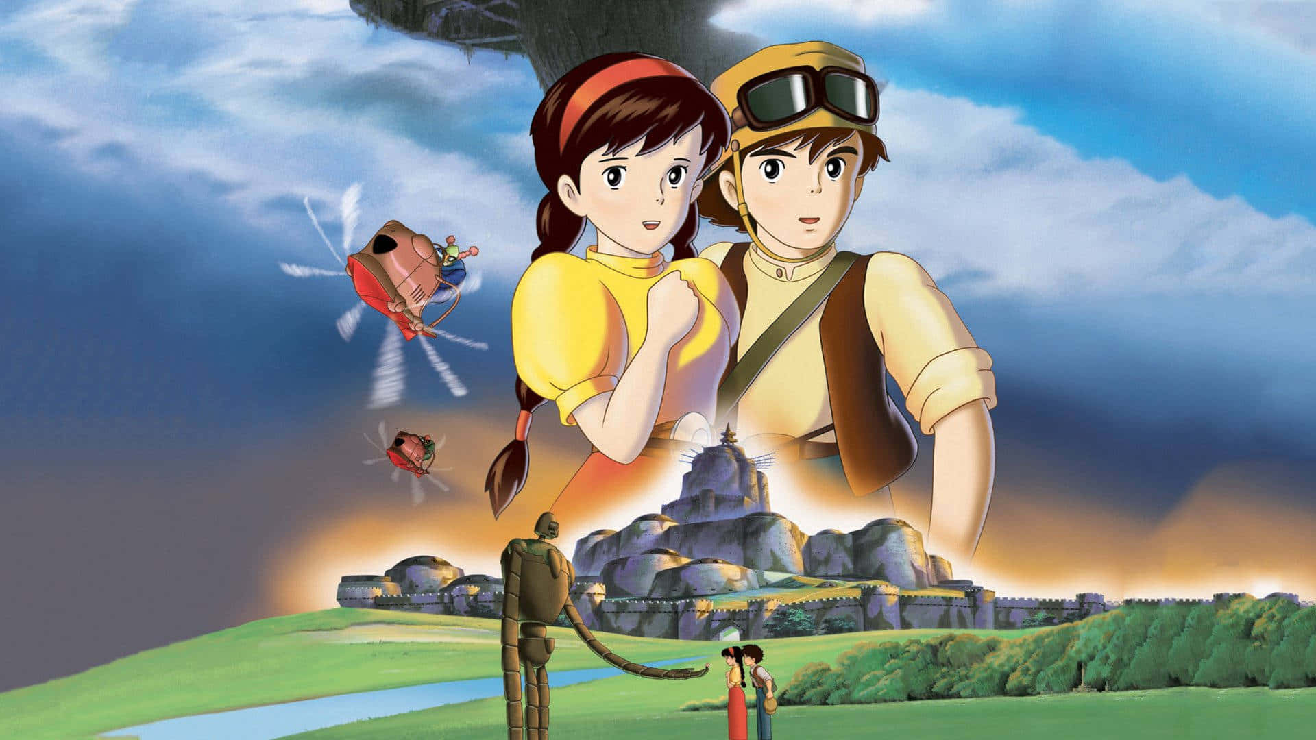 Laputa Castle In The Sky Wallpaper