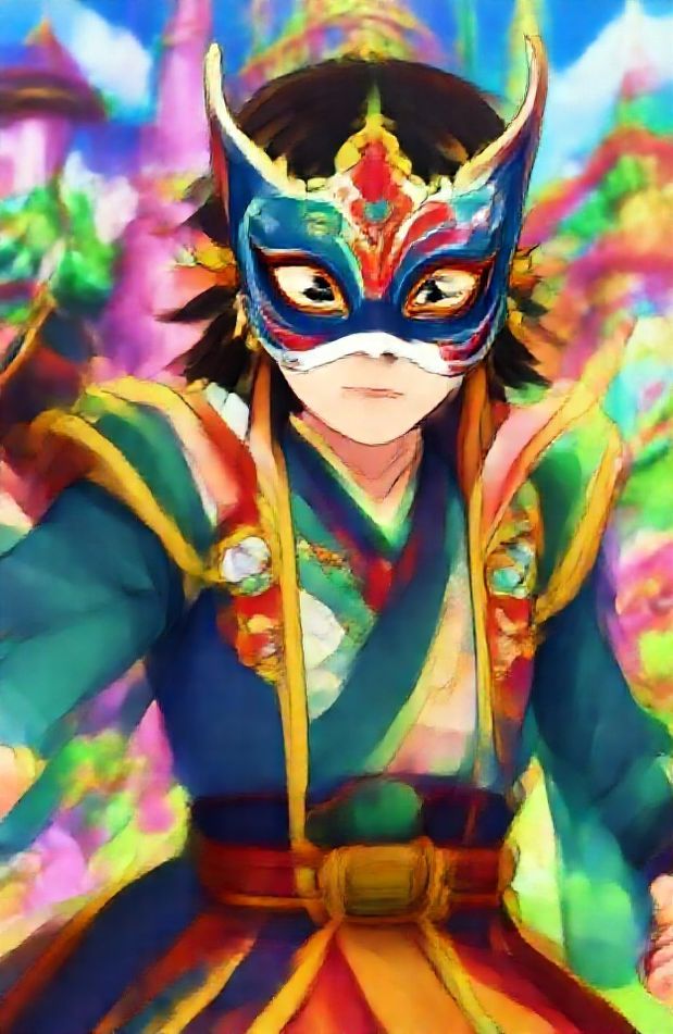 Anime With Mask Wallpaper