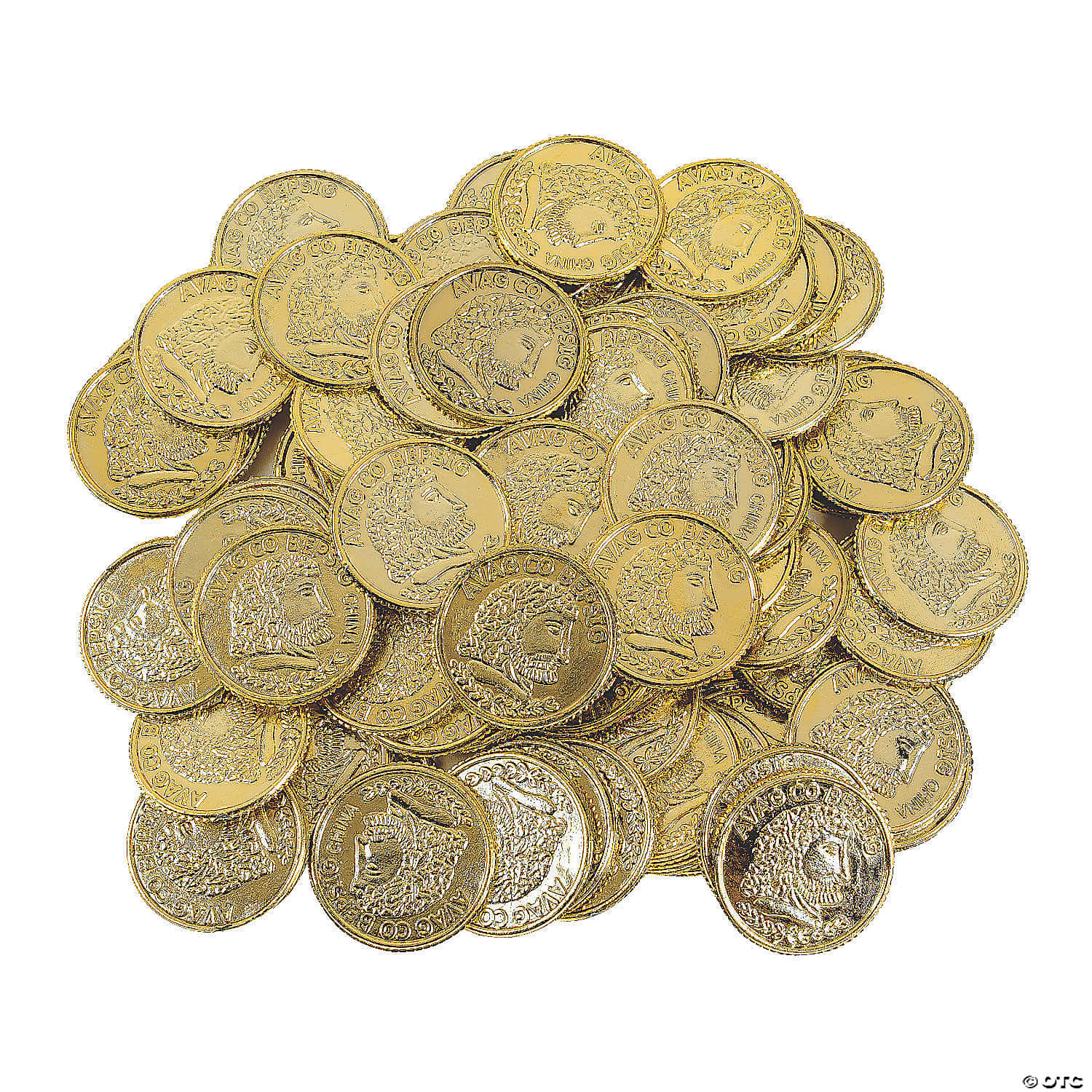 Stacks Of Coins Illustrating Financial Success Wallpaper