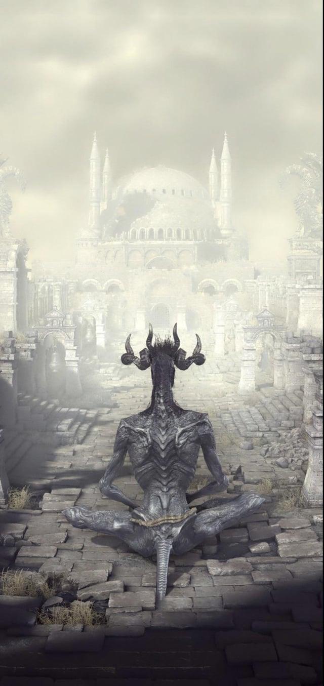 Found These Cool Dark Souls Ios Wallpaper Felt Like I Hade To