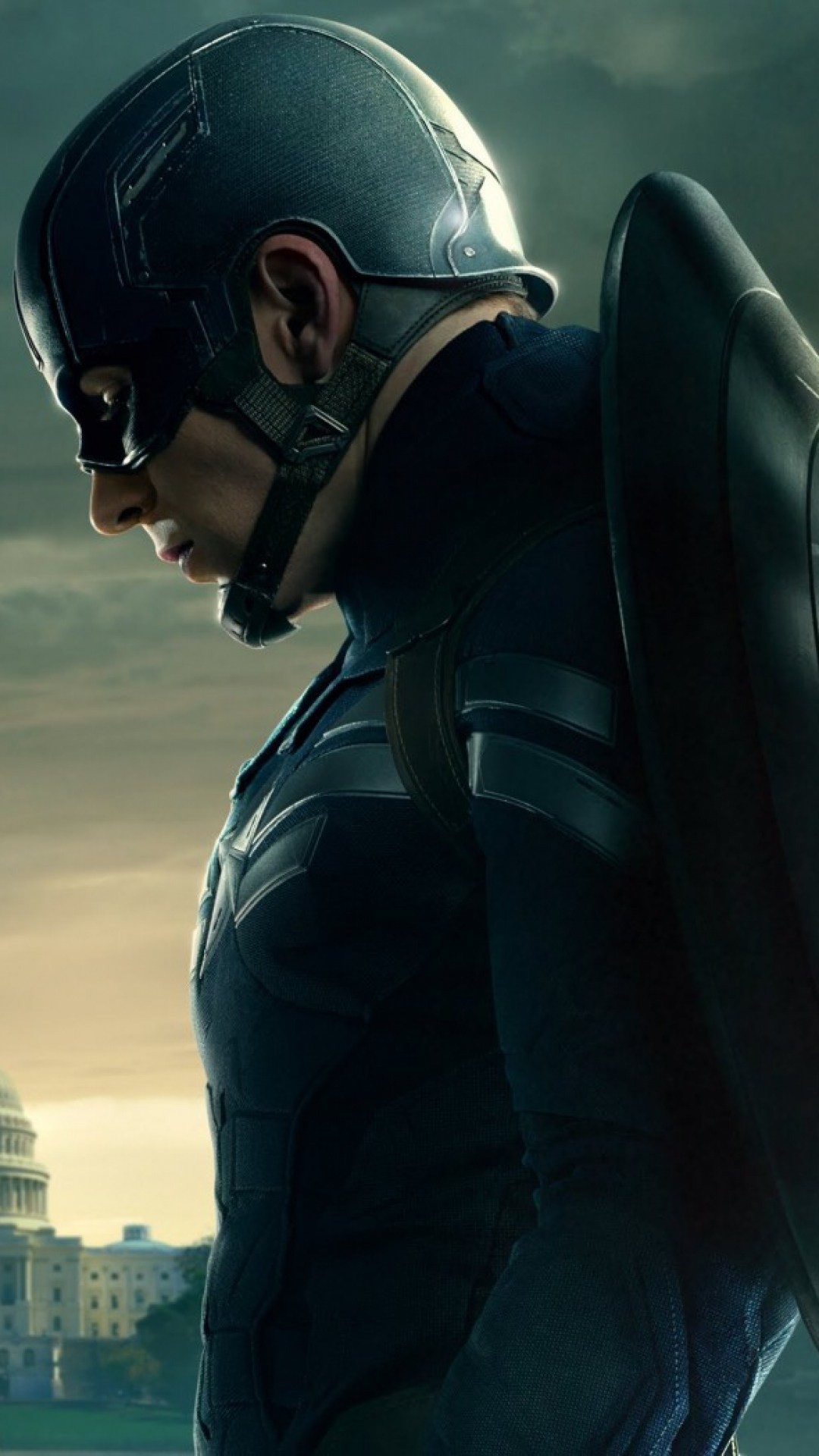 Captain America iPhone Wallpaper