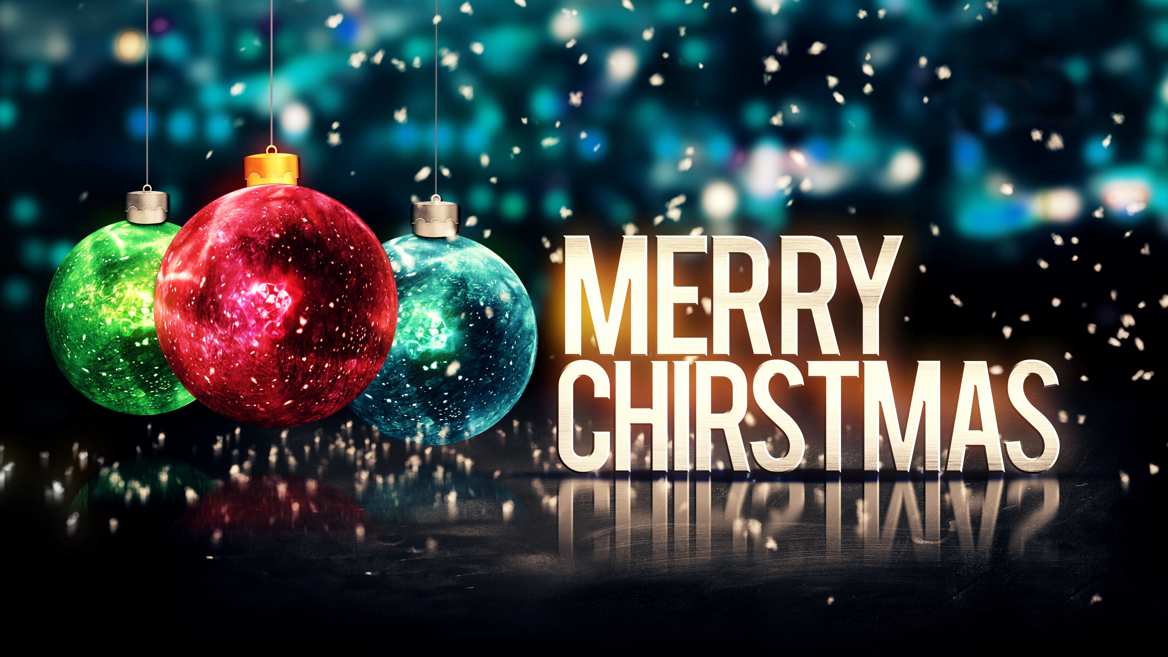 Merry Christmas HD Desktop Wallpaper Baltana