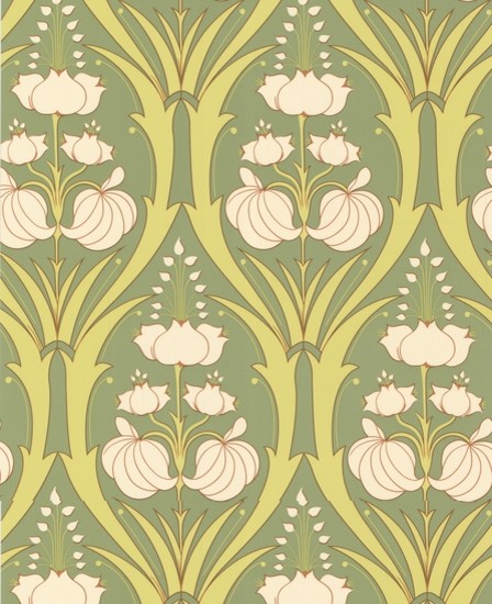 Amy Butler Passion Lily Eclectic Wallpaper Other Metro By