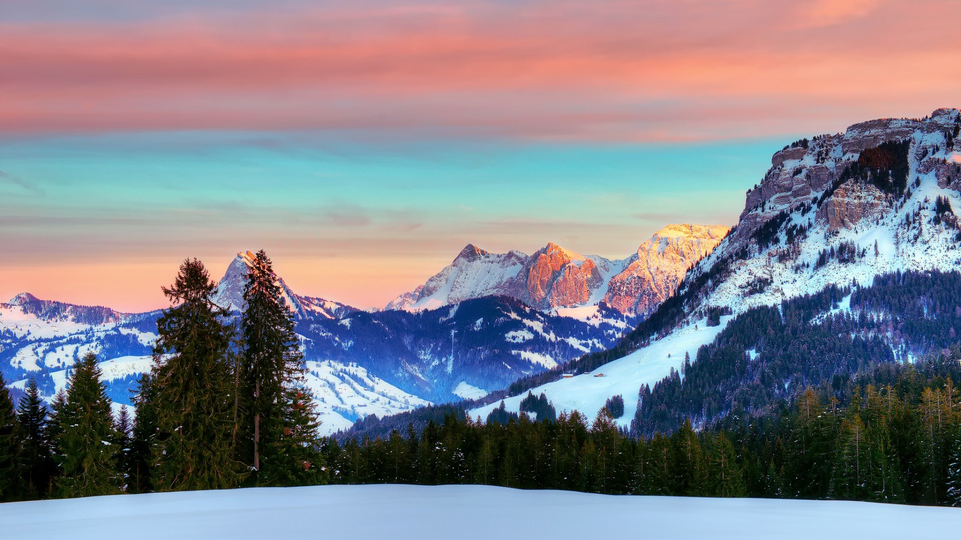 Swiss Alps Wallpaper