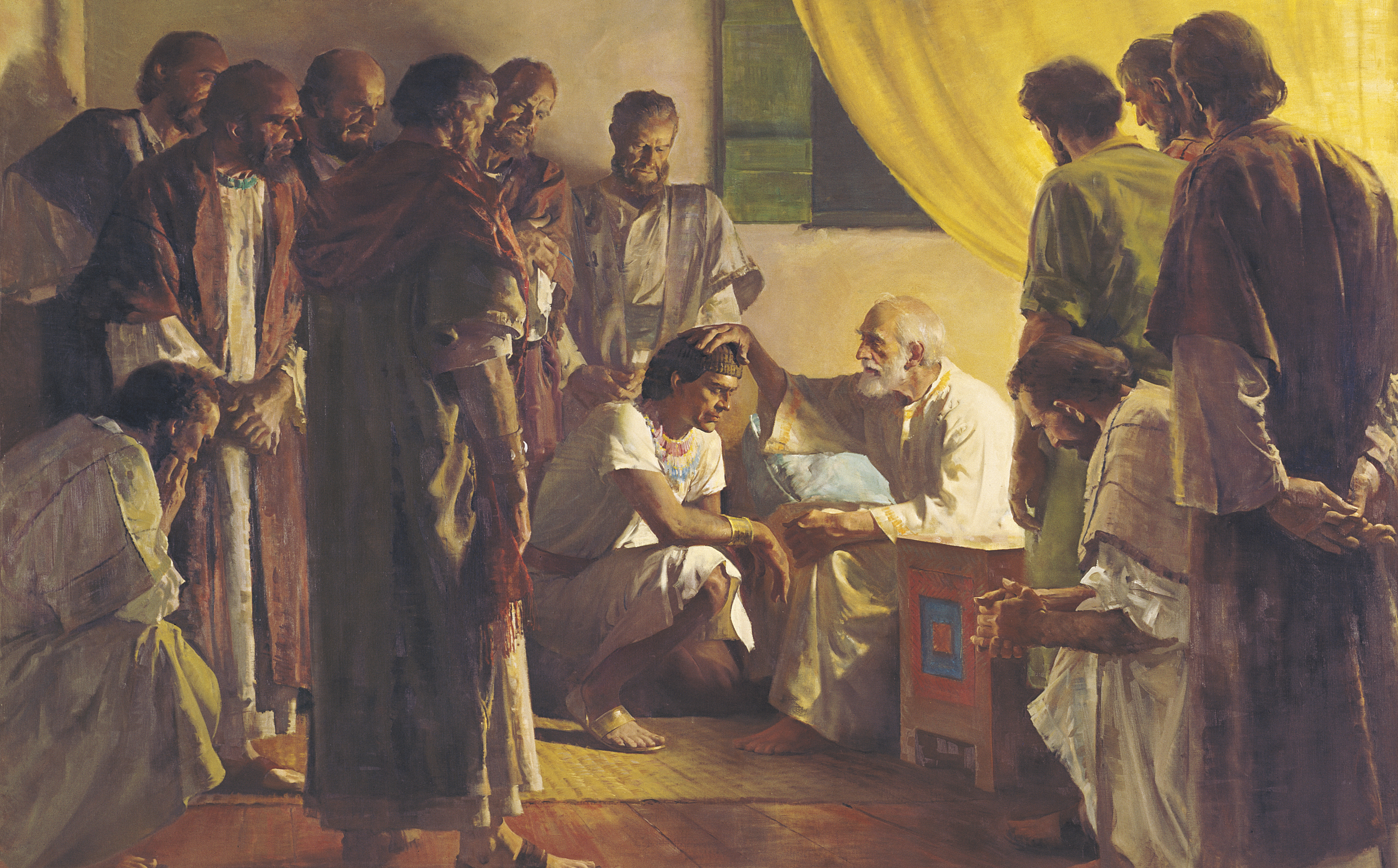 Jacob Blessing His Sons Joseph