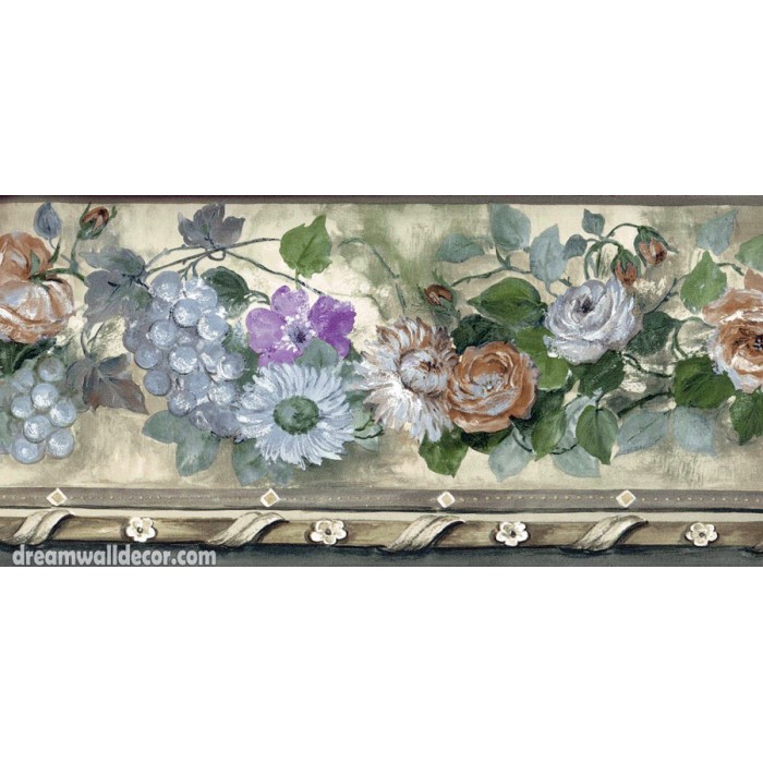 Free download Blue Daisy Flower Wallpaper Border [700x700] for your