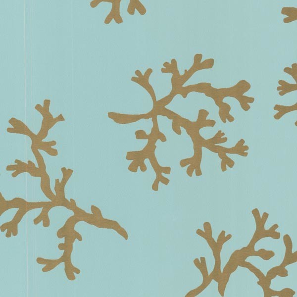 Emme Turquoise Coral Wallpaper Bolt   Beach Style   Wallpaper   by 600x600