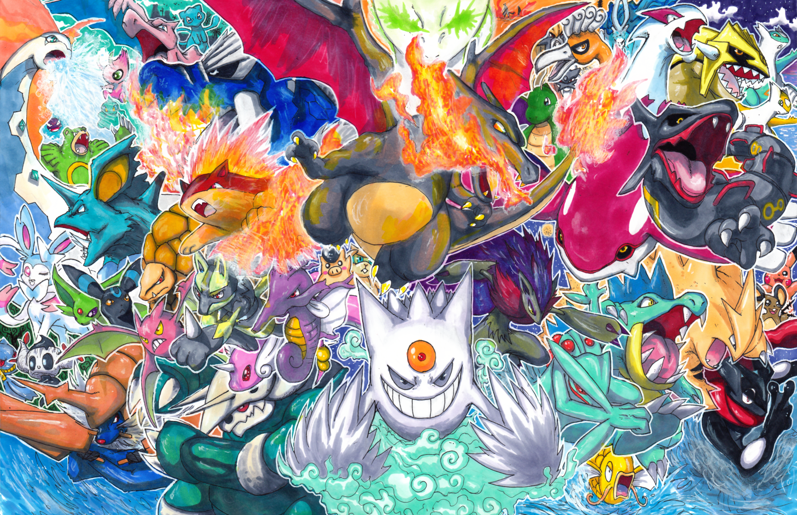 49 Shiny Pokemon Wallpaper On Wallpapersafari