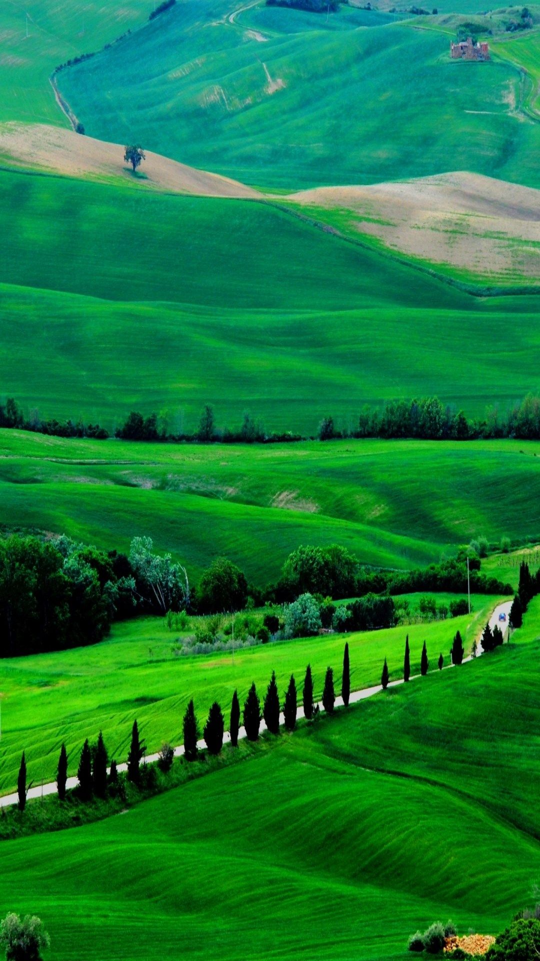 Green Landscape Wallpaper Beautiful Nature