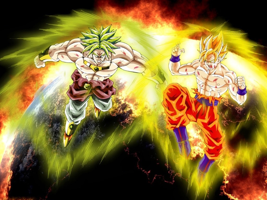 Broly Vs Goku Wallpaper HD Vicvapor Anime High