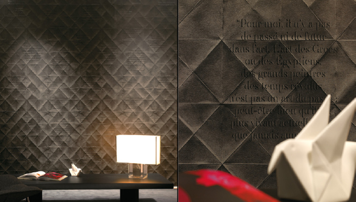 Pleats Wallpaper By Litis Retail Design