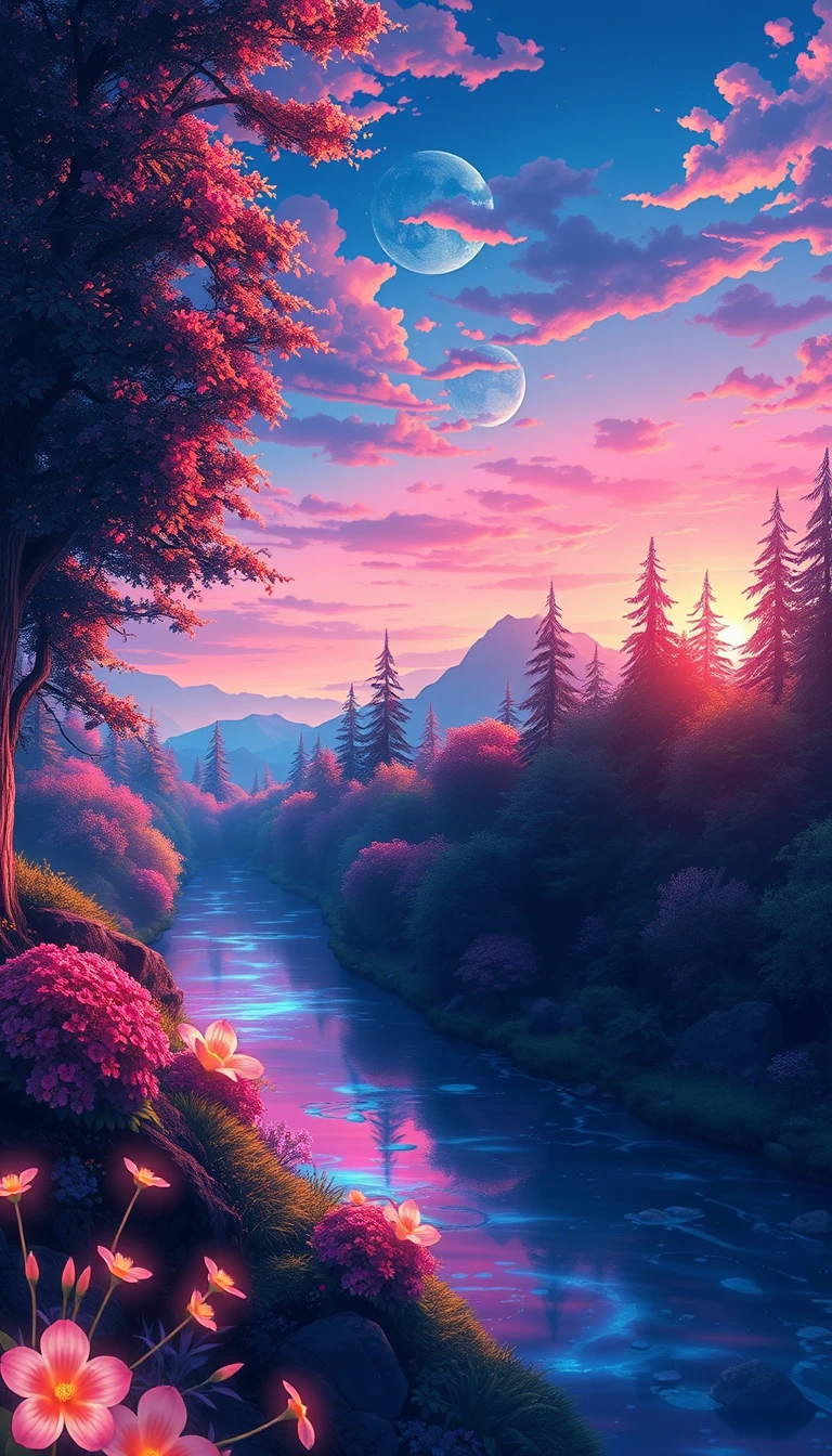 Anime Landscapes Wallpaper