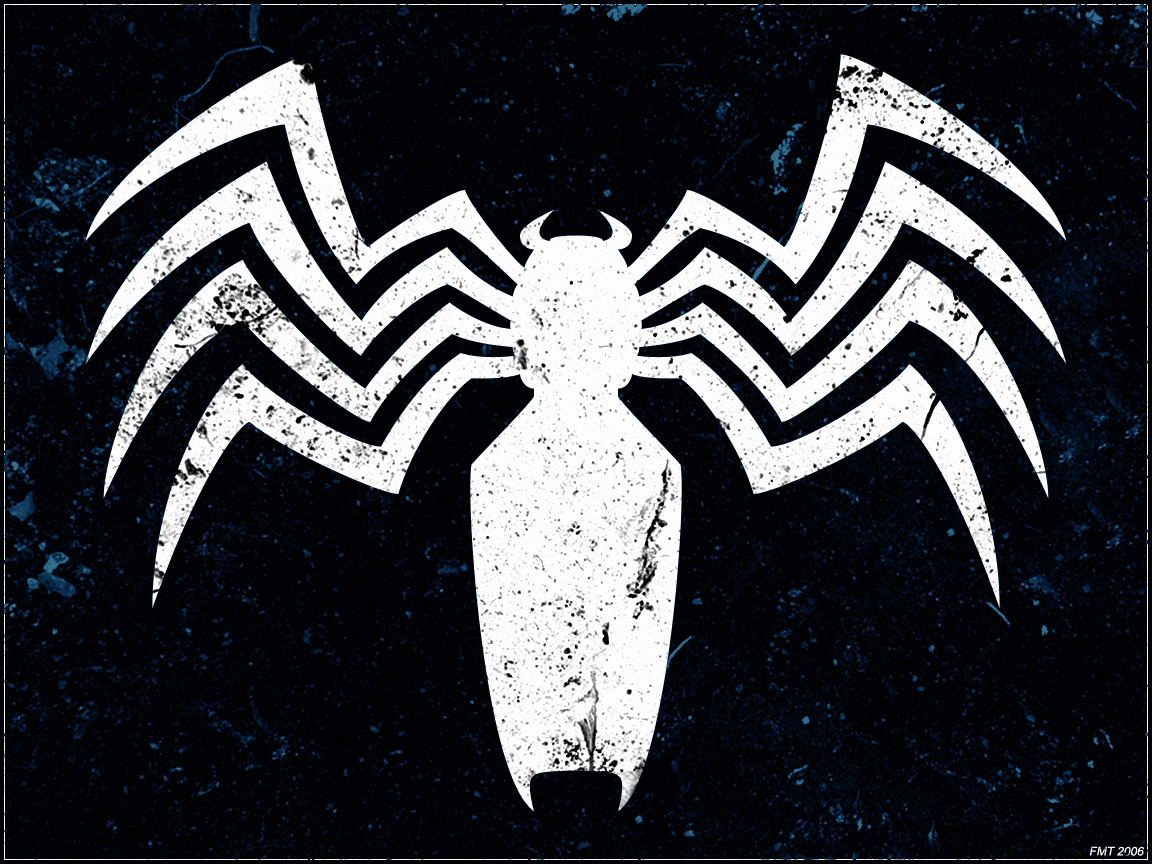 venom s spider symbol by botskiz fan art wallpaper other this is a