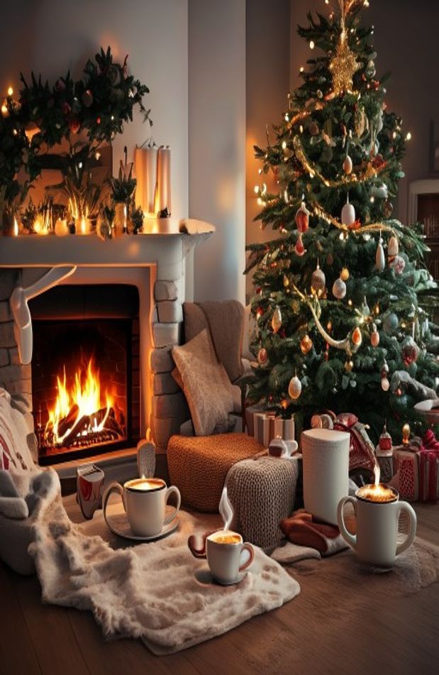 Cozy Christmas Aesthetic Wallpaper