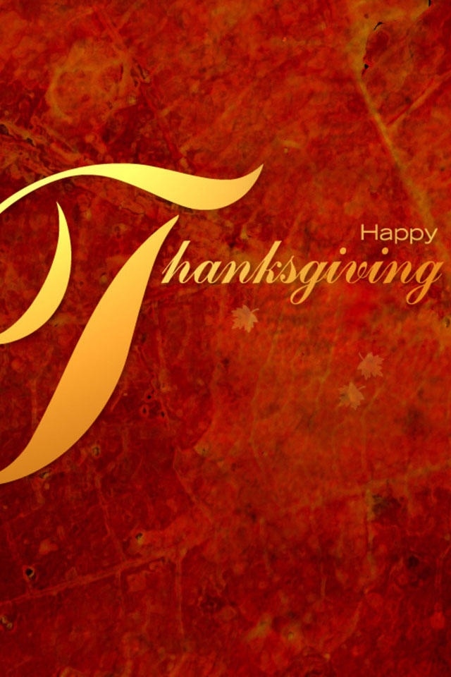 HD Happy Thanksgiving Day iPhone Wallpaper Background
