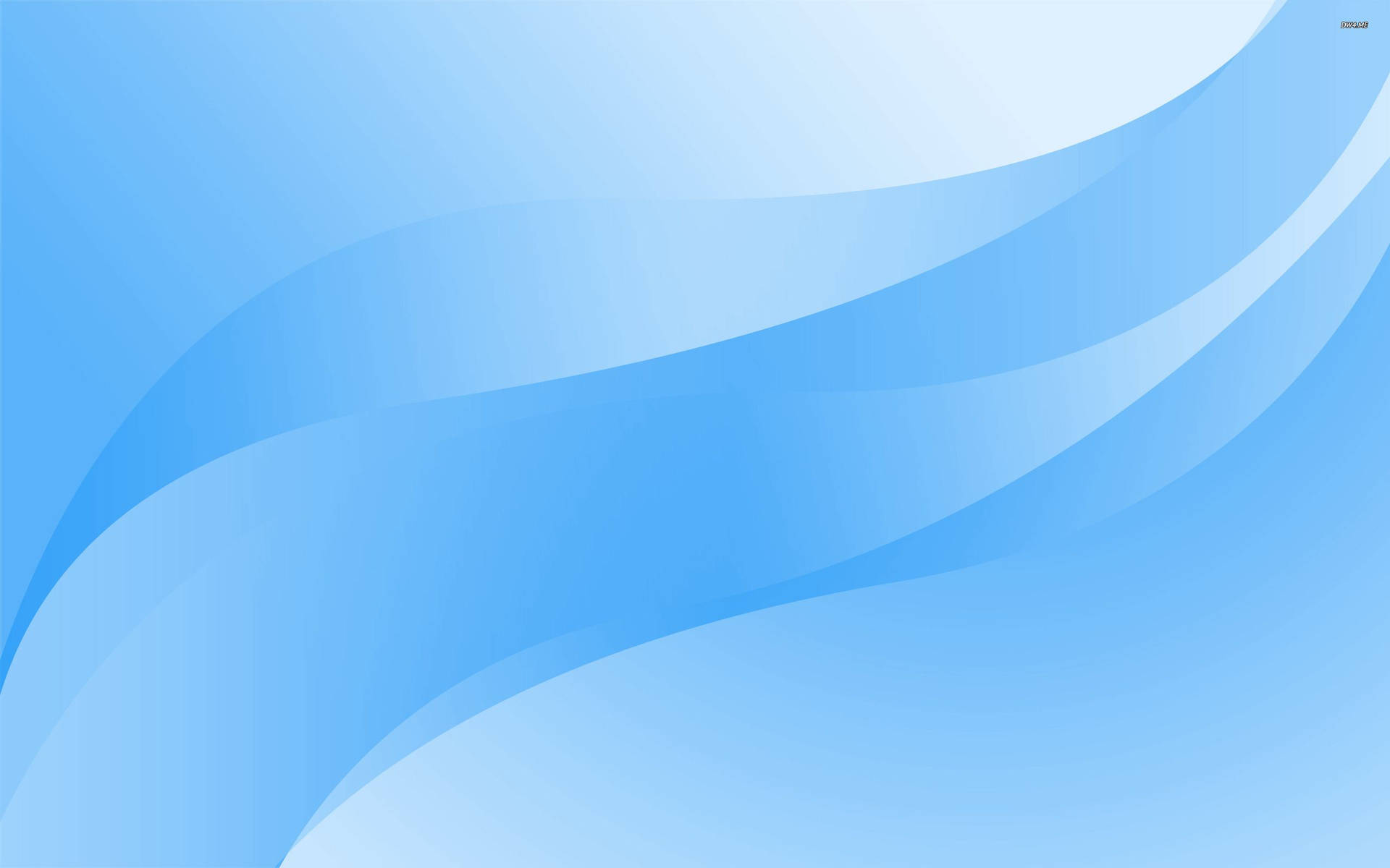 Abstract neon blue wallpaper with flowing, curved shapes, creating a sense of movement and energy
