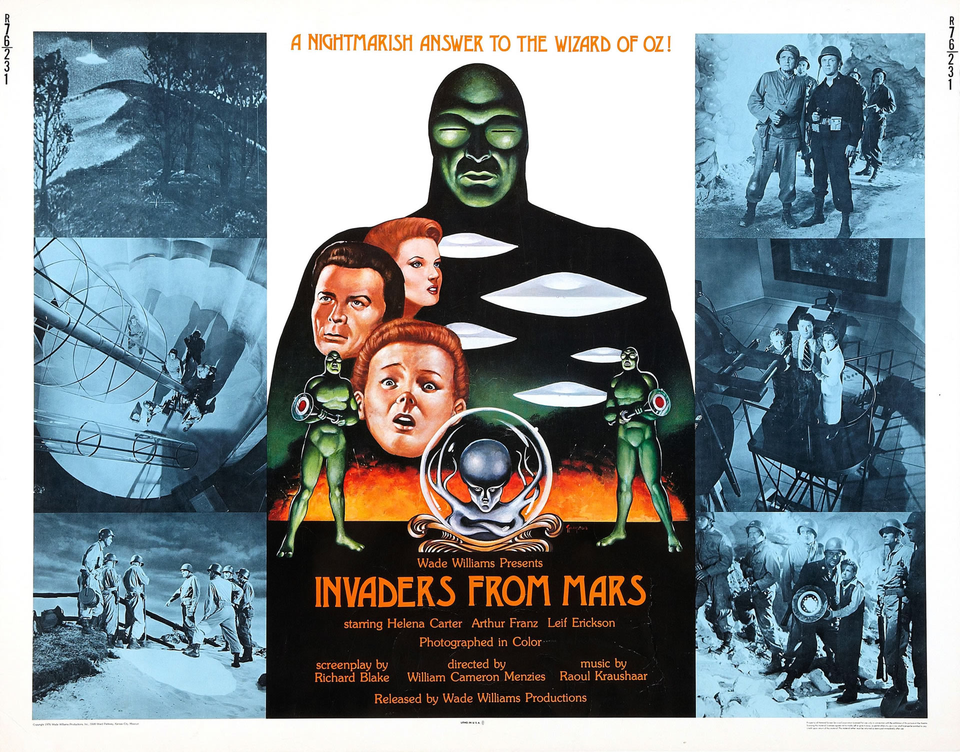 Invaders From Mars Ii Alien Invasion B Movie Posters
