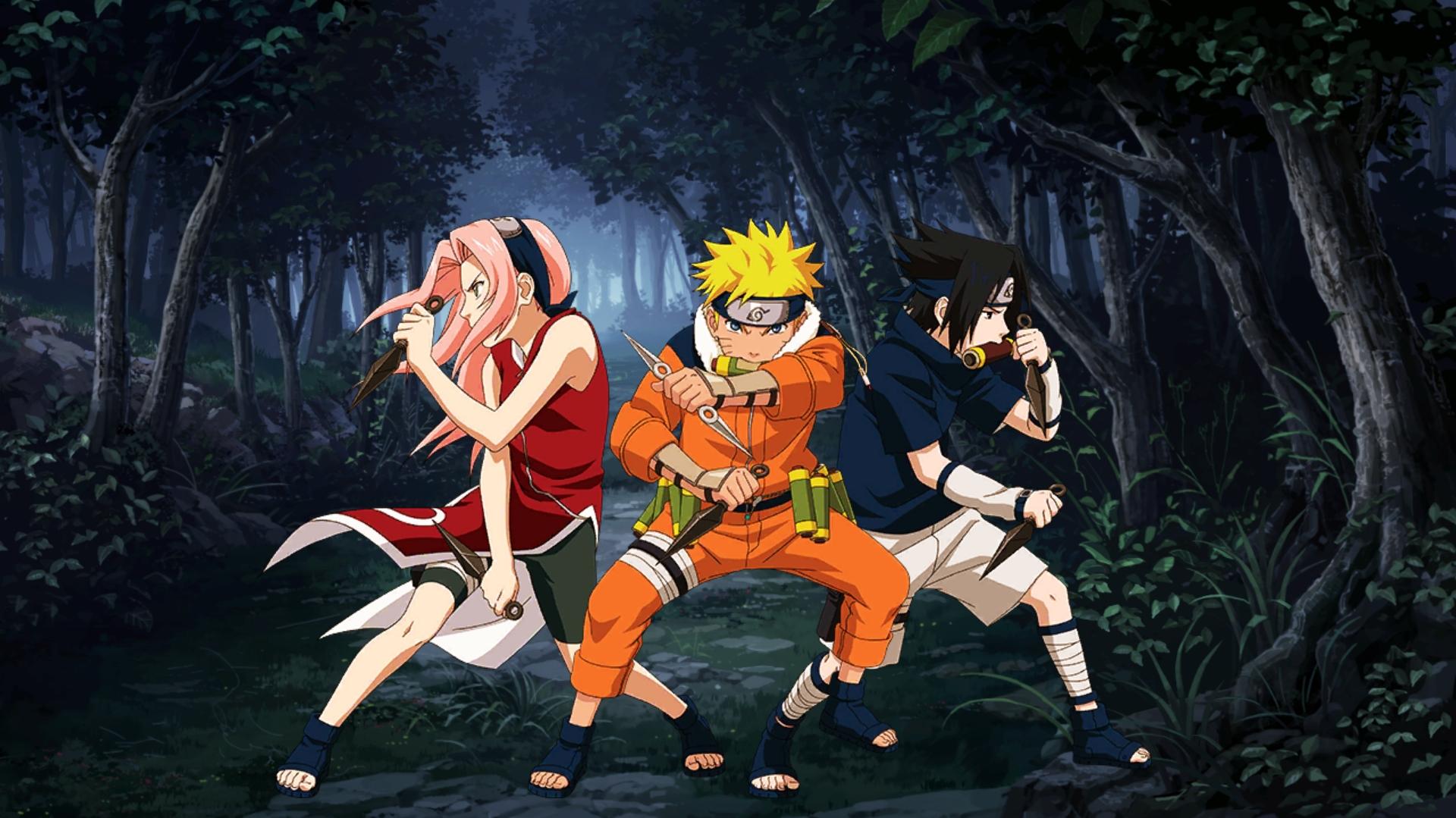 Wallpaper Team Naruto By Robertorevolution