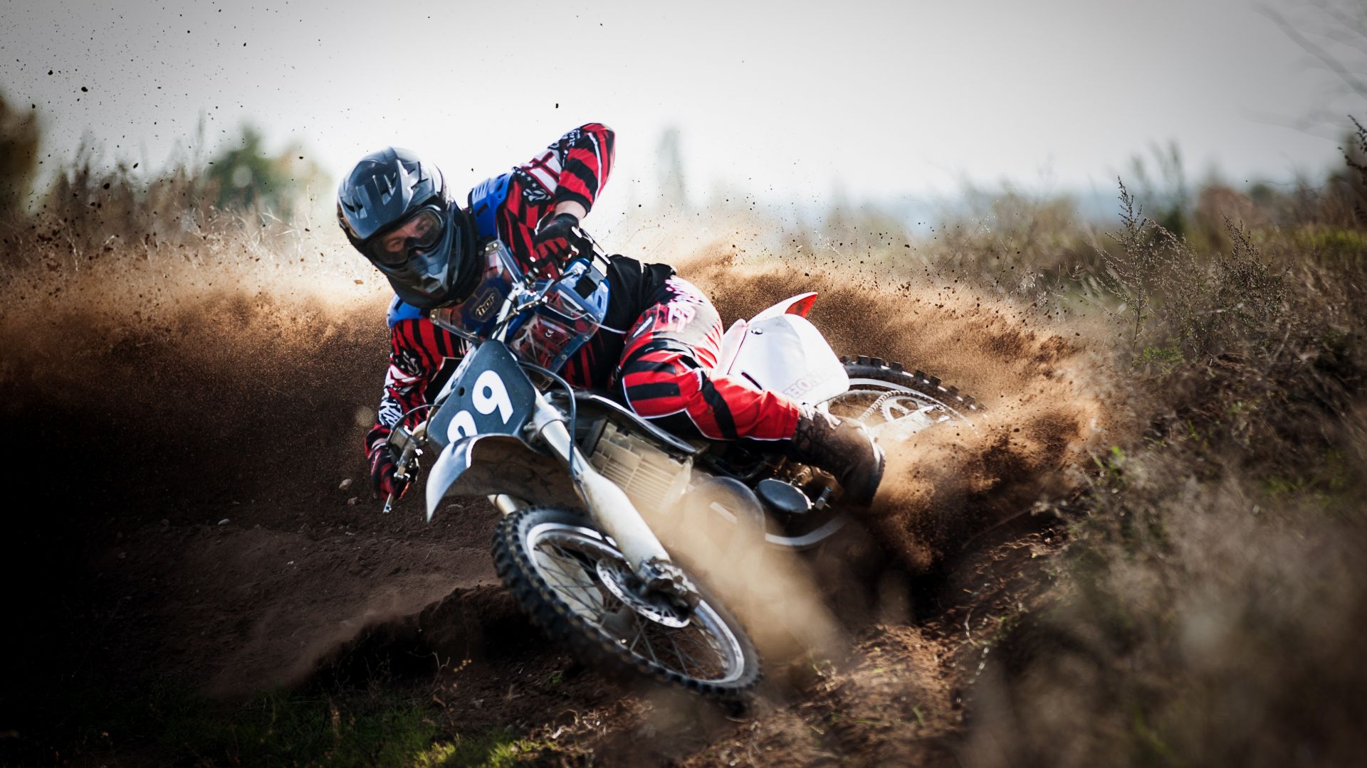 Desktop Wallpaper Motocross Race Bike HD Image Picture