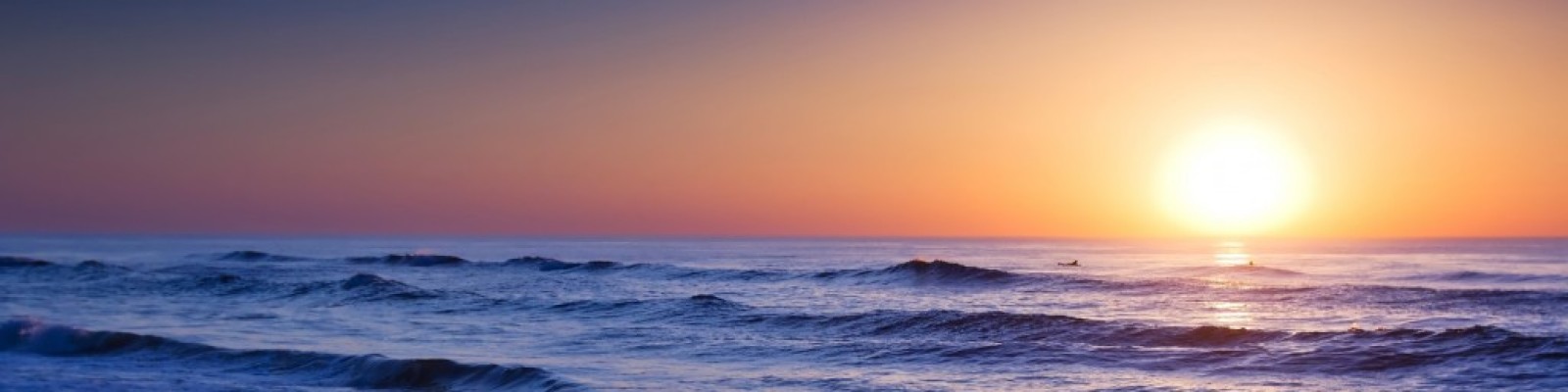 The Ocean Sunrise HD Wallpaper Cropped