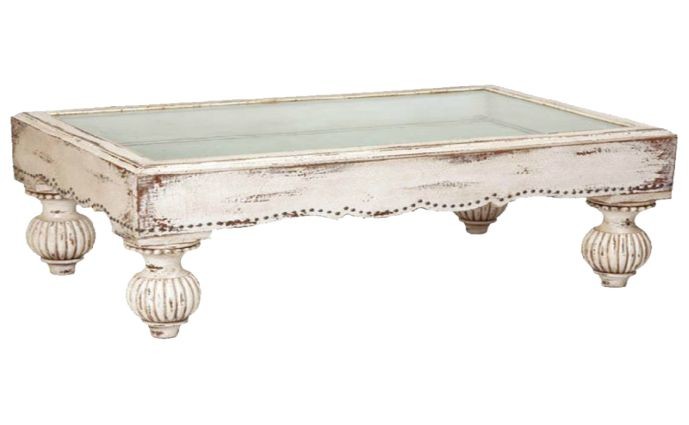 Wallpaper French Country Distressed Coffee Table Unique