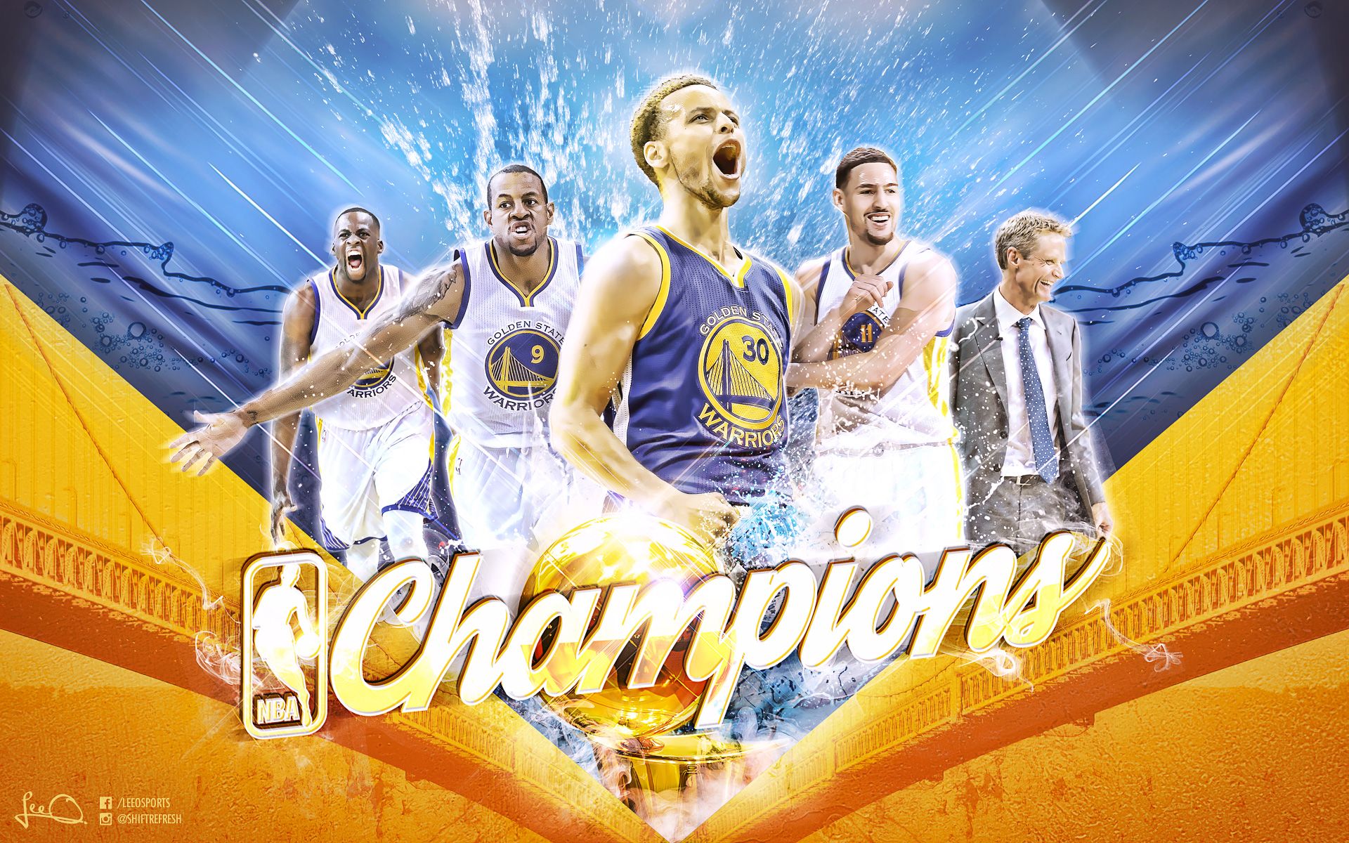 Golden State Warriors  NBA Champs  Stephen Clark sgclarkcom