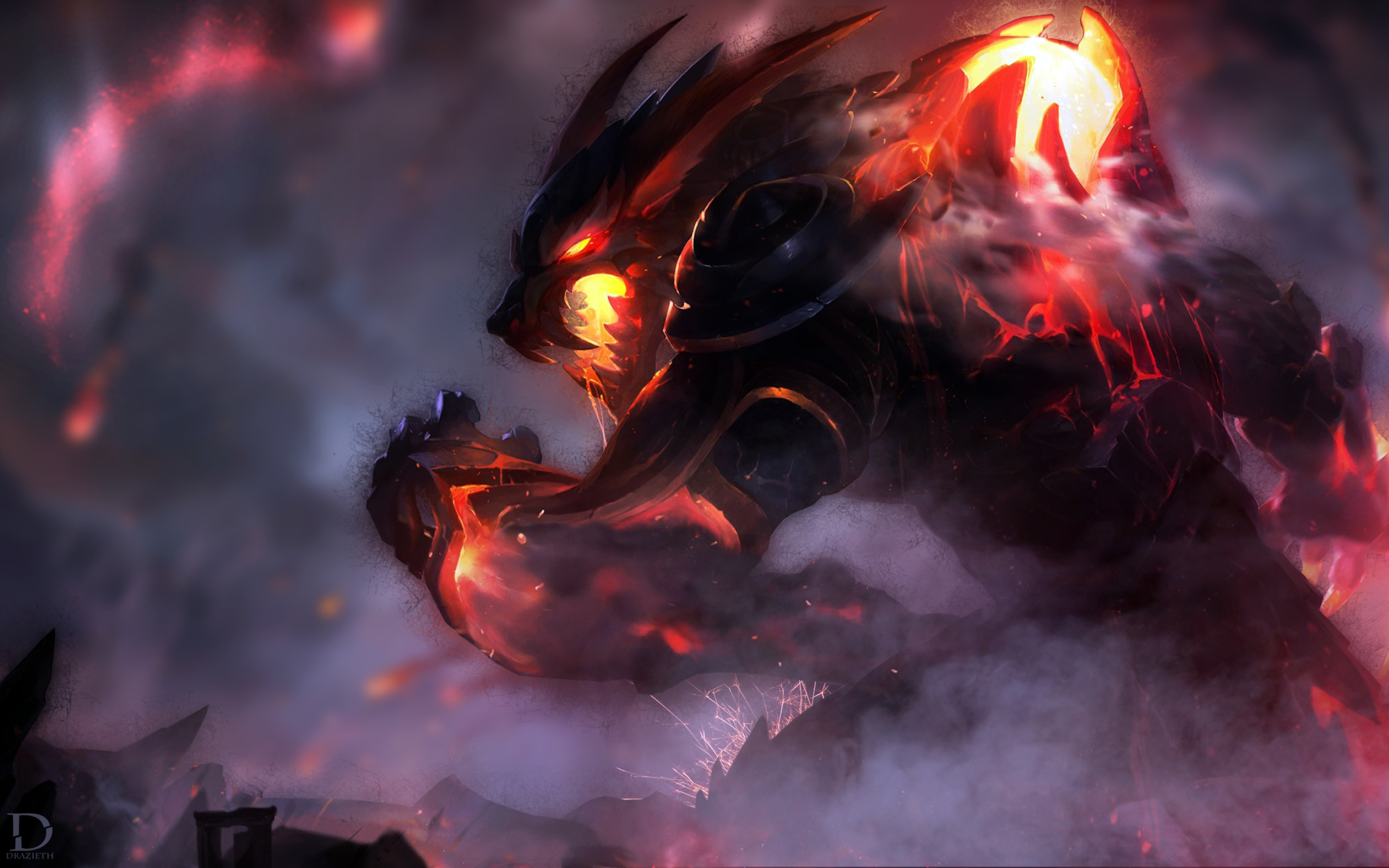 Warwick League Of Legends Resolution Wallpaper