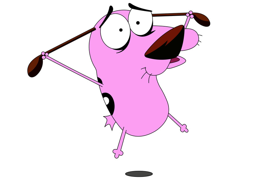 Courage The Cowardly Dog Wallpaper By